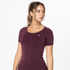 Alva Seamless T-Shirt, Wine Brown 